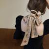New Silk Scarf Printed Hair Sticks Chinese Style Elegant Women's Long Ribbon Hair Band Bandana Hair Stick Clip Hair Accessories