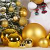 Christmas Decorations 3-10cm Golden Christmas Ball Electroplated Plastic Ball Christmas Tree Christmas Atmosphere Scene Pendant