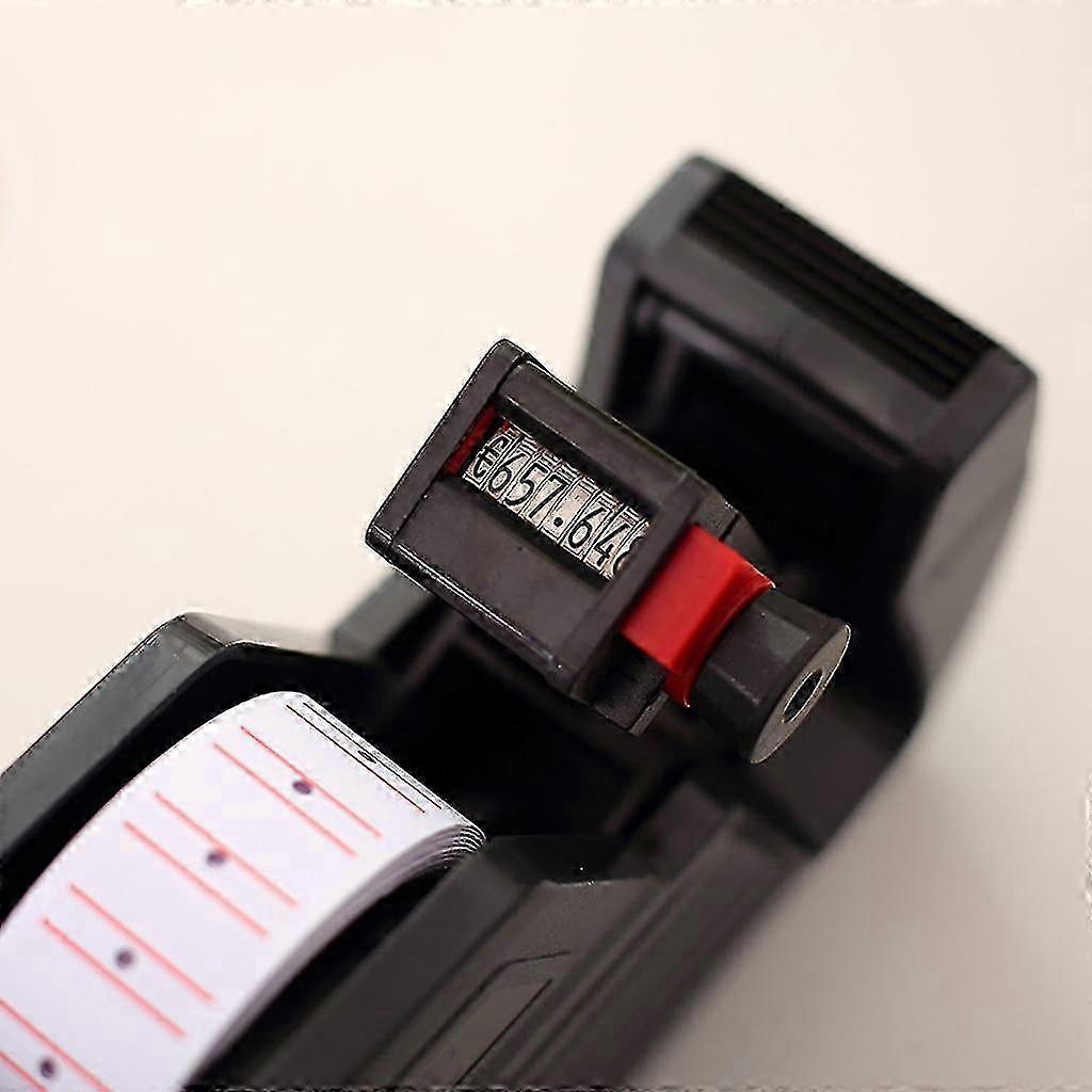 2025 8 Digits Price Tag Gun Labeler Labeller with Red Lines Label Paper for Retail Store Pricing Display Tool