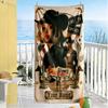 Dua Lipa Customized Name Beach Towel Quick-Dry Soft Microfiber Perfect for Traveling Yoga Camping and Swimming