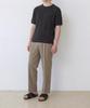 Edeunbeoleokeulleob High-Twist Linen Cable S/S Knit (Charcoal)