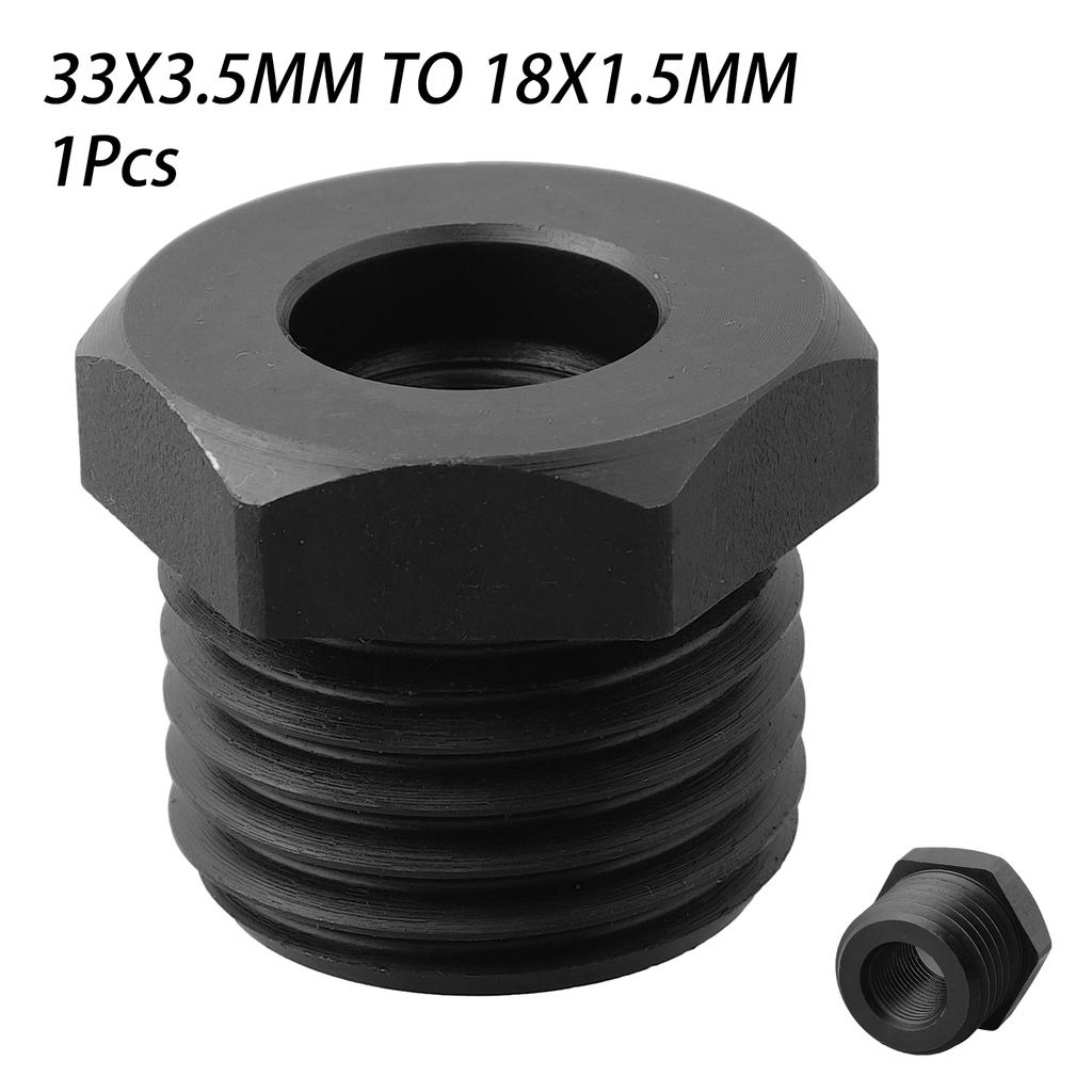 Lathe Headstock Spindle Adapter Wood Lathe Chuck Adapter Screw Thread M33x3.5mm To M18x1.5mm Woodworking Tool Accessories