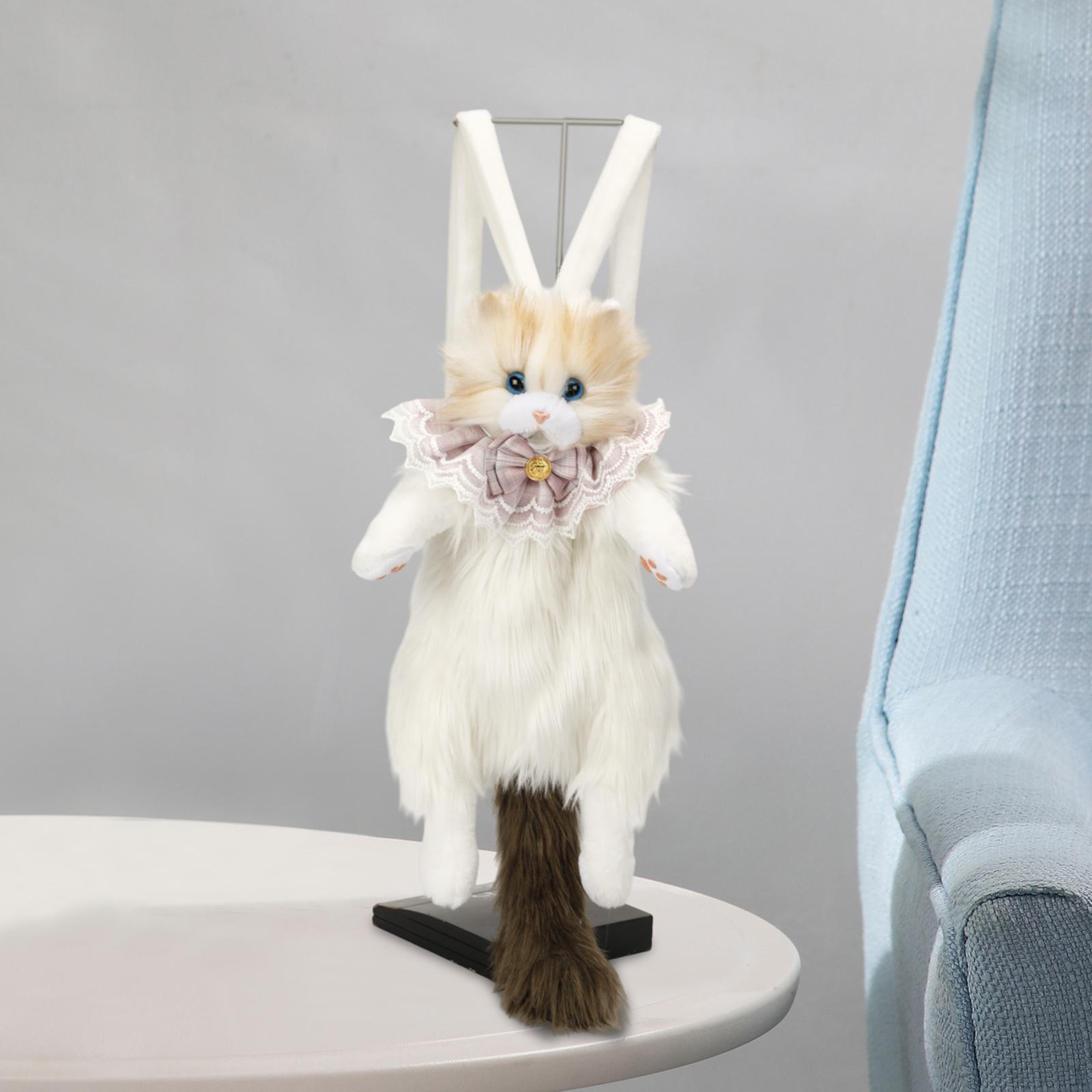 

Мягкие игрушки рюкзак Lovey Cat кукла для влюбленных девочек взрослых жёлтый