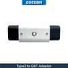 Authentic Type2 To GBT Adapter Compatible With Type 2 Charger For Electric Cars With Chinese GB/T Charging Socket