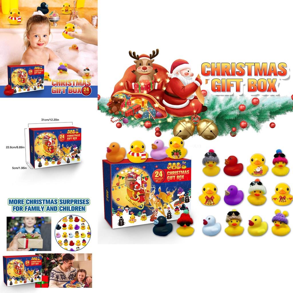 Świąteczny Kalendarz Adwentowy z Kaczką z 24 Niespodziankami Idealny Prezent Dla Dzieci!