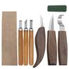 Wood Carving Tools Set Chisel Woodworking Cutter Hand Tool Set Wood Carving Knife DIY Peeling Woodcarving