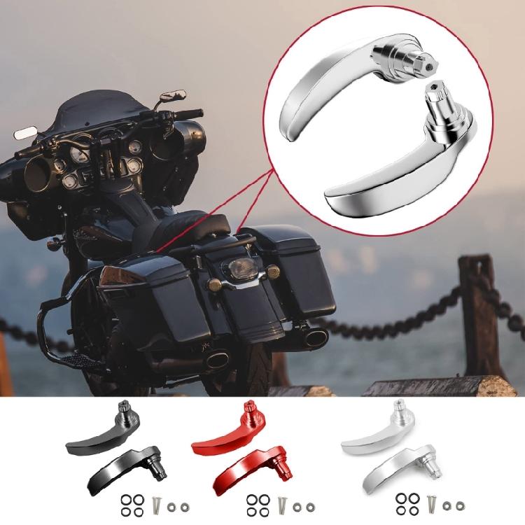 Motorbike Aluminum Alloy Saddlebag Latch Handles Levers for Davidson Street