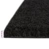 Doormat Black 80x100 cm Coir Fiber Tufted