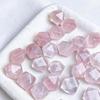 Rose Quartz Irregular Freeform Loose Beads - Octagonal, DIY Bracelet Jewelry Accessories
