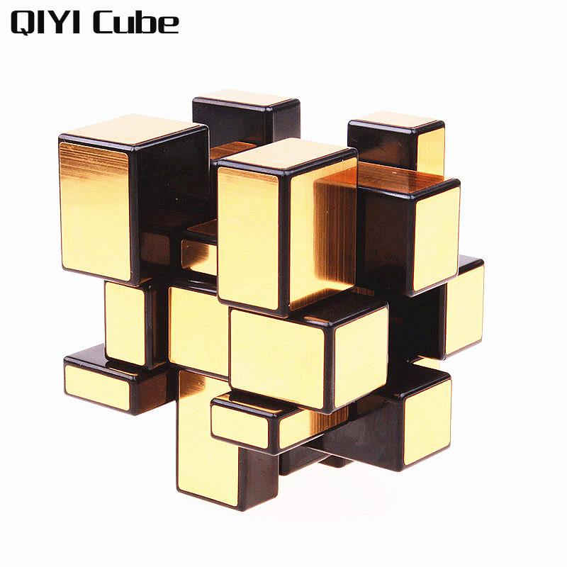 Toys Speed Educational Toys Mirror Magic Cube 2x2 3x3 Golden Silver Magic CuboSpecial Shapes Cube Puzzle Children Gift