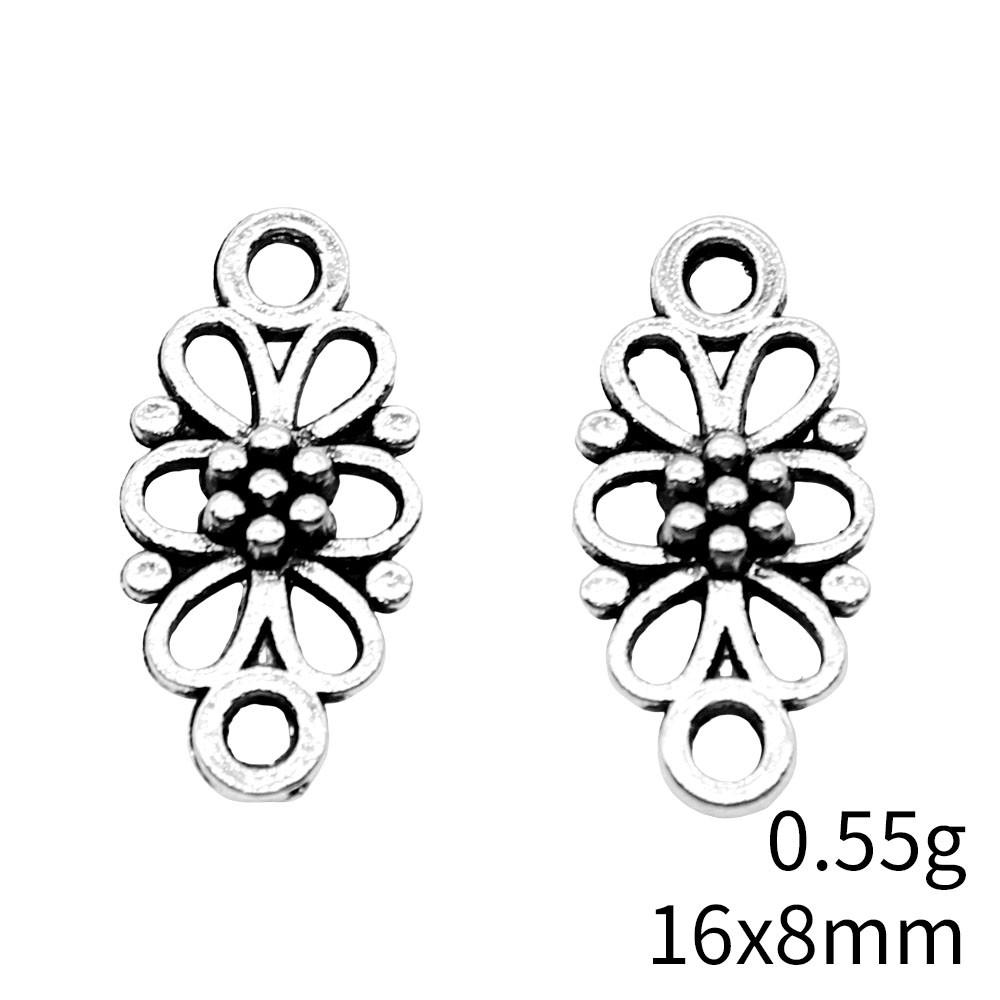 Gifts For Women Jewelry Materials Hollow Flower Connector Accessories Parts Cheapest Items Accessories And Components