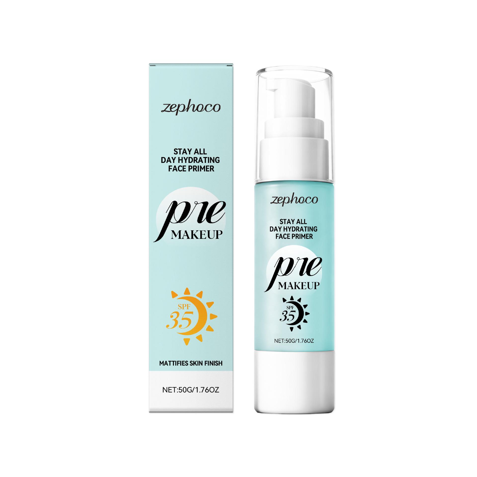 Zephoco Protective Moisturizing Primer: Lightweight, Refreshing Daily Facial Hydration & Outdoor Skin Shield