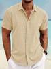 2024 Men's Summer 3D Printed Lapel Shirt