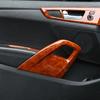 3D Carbon Fiber Peach Wood Stickers for 2011-2016 Veloster Interior Upgrade