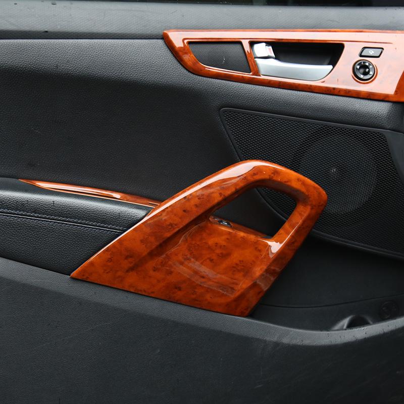 3D Carbon Fiber Peach Wood Stickers for 2011-2016 Veloster Interior Upgrade