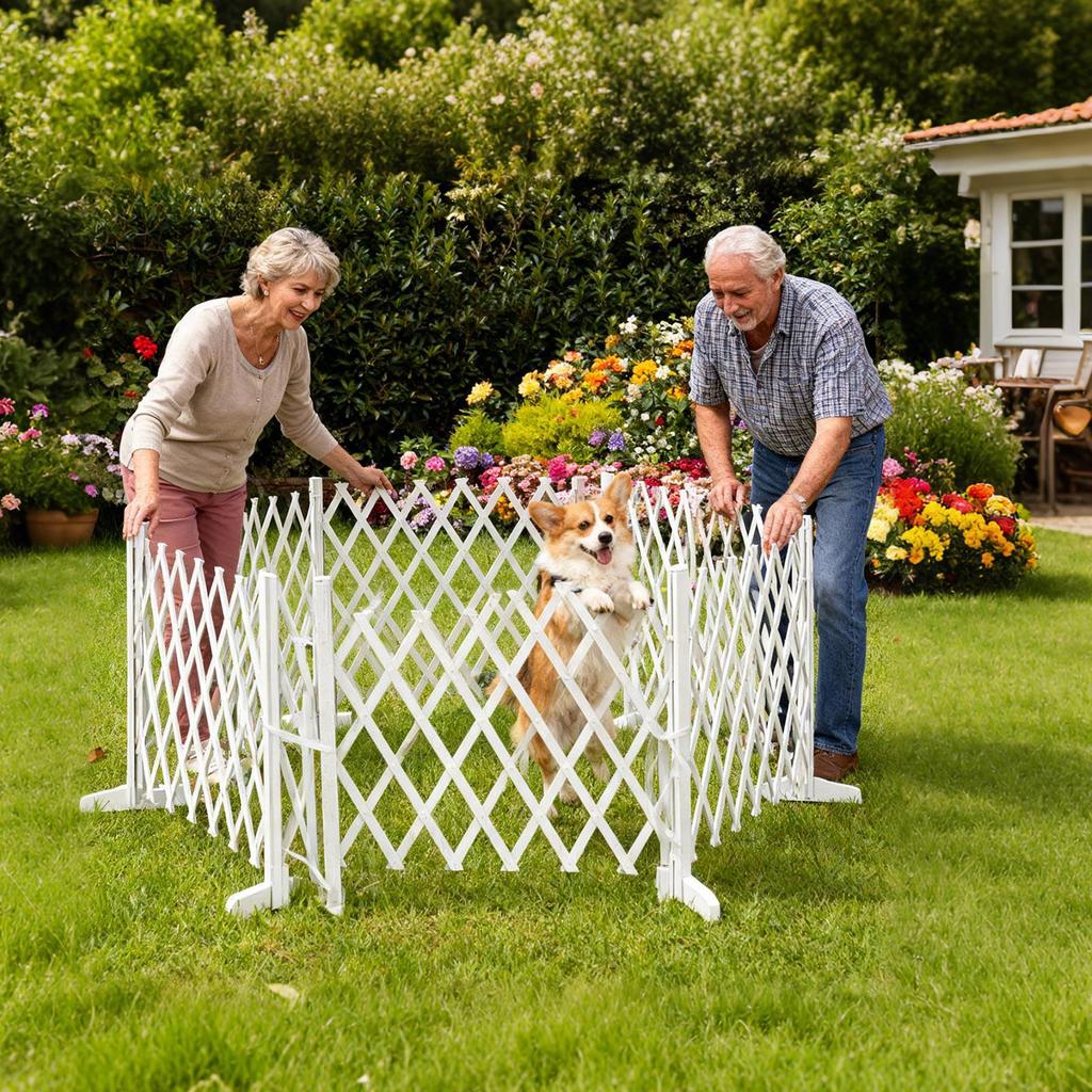 Binnen Huisdierhek Geen Boren Houtenhek Opvouwbare Veiligheidsdeurhek Voor Huisdieren Voor Garage Slaapkamer Hal Portiek Woonkamer Appartement