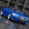 1:35 BMW M8 M850i Coupe Alloy Die Cast Toy Car Model Sound and Light Pull Back Children's Toy Collectibles Birthday Gift