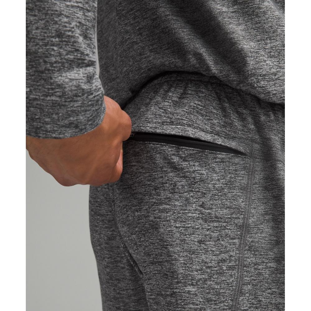 Lululemon Soft Jersey Jogger  Regular Heathered Black Heathered Silver Drop