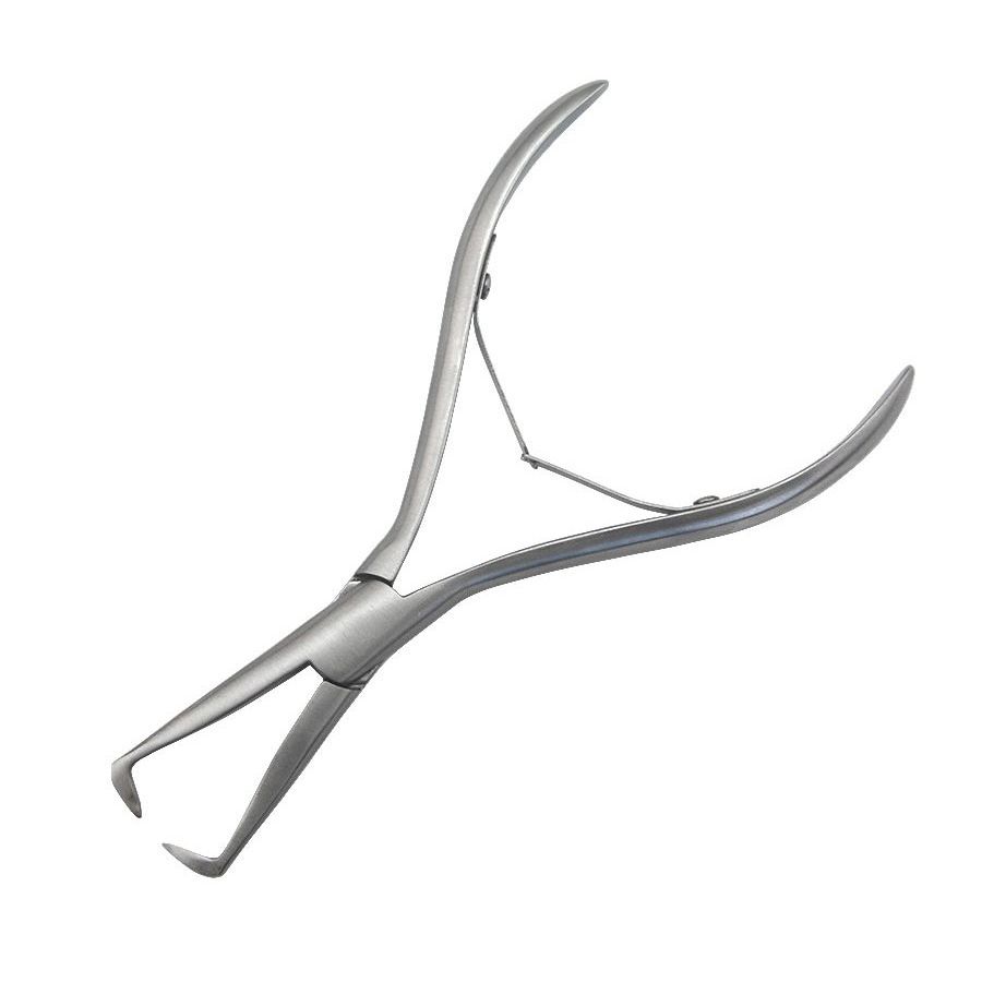 1 PC 6 Inch Silver Stainless Steel Hair Extension Pliers with Two Teeth Keratin Hair Extensions Removal Tools