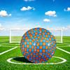 1pc Colorful Stars Size 5 Soccer Ball Professional Match Training Football Indoor &Outdoor Sports Ball Lightweight Durable C6541