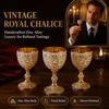 Small Medieval Goblet Alloy Metal Wine Cup Goblets & Chalices Vintage Chalice  Party Favors