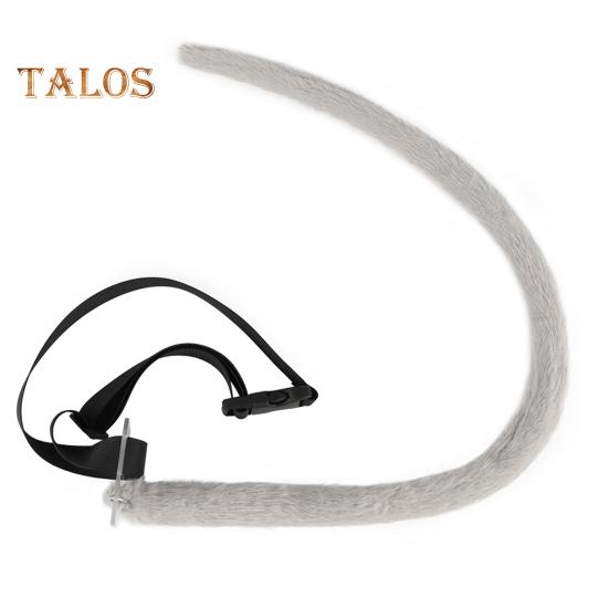 2Pcs/Set Imitation Mouse Ear Tail Set Animal Ear Headband Adjustable Waist Belt Tail Costume Accessories Christmas Cosplay Props