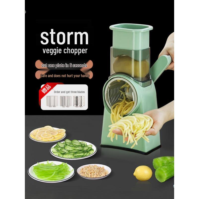 Storm Chopper Multifunctional Kitchen Slicer & Peeler for Julienne and Grating Potatoes