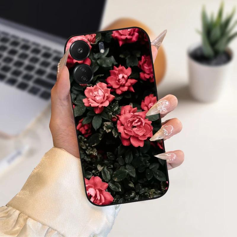 Funda Animal de Moda Para Xiaomi Redmi 13C Fundas 13 C 4G 5G Silicona Suave TPU Funda de Teléfono Cubierta Para Redmi 13R Coque Protectora