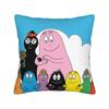 Federe Cuscino Decorative Kawaii Barbapapa Cartone Animato Merch Divano Cuscino da Lancio Federa Cerniera Diverse Misure