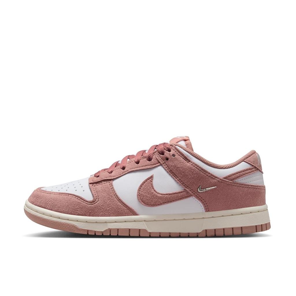 IB4417-104 Nike Women's Dunk Low Sail Metallic Gold Red Sepia (Women's)