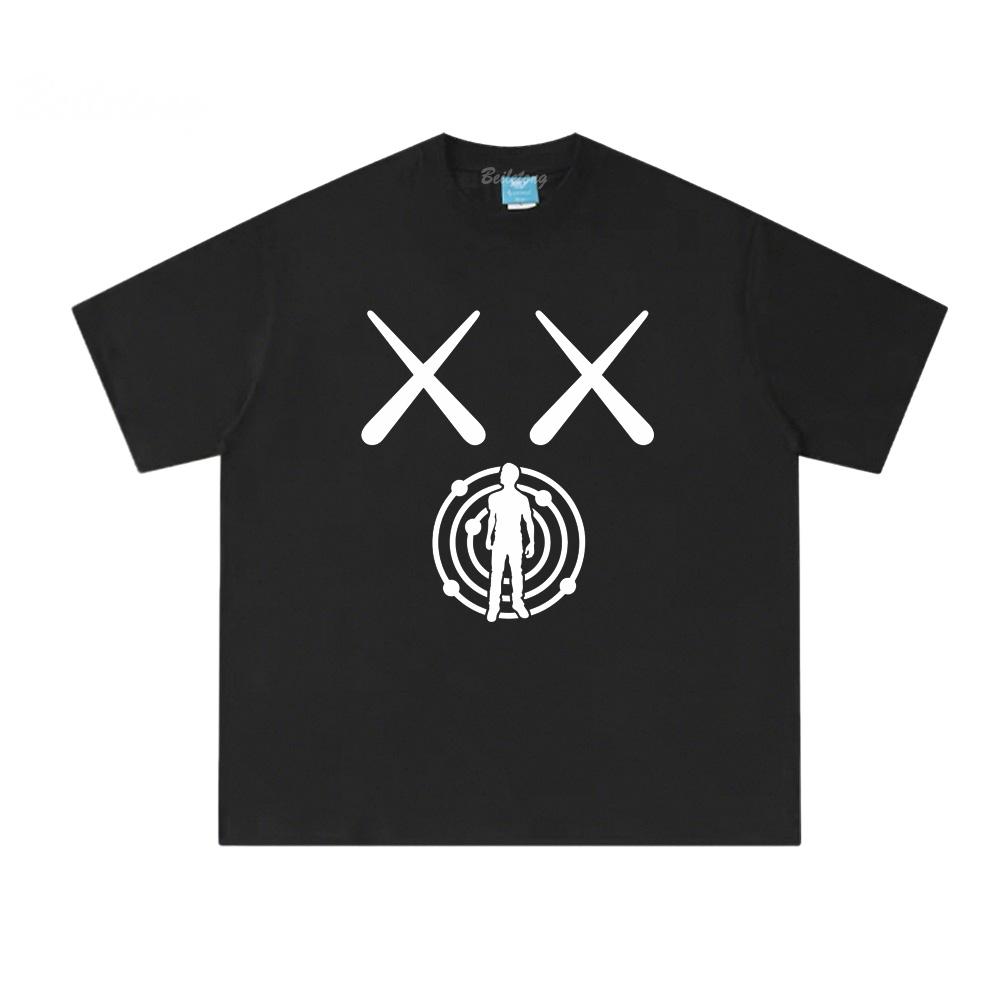 Kid Cudi TShirt Street Hip-hop Rapper Short Sleeve Tees Top Summer 100%Cotton Tshirt  Comfortable Tees