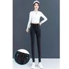 Lente en Herfst Stretch Jeans Dames Zijknop Elastische Hoge Taille Skinny Jeans Dames Casual Slim Denim Potloodbroek