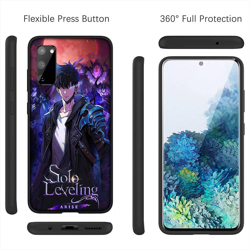 For Samsung Galaxy S25 S24 S23 iPhone 17 16 15 Xiaomi Redmi Note 14 13 12 11 Plus Pro Max XR A37 A57 Phone Case Poster Solo Leveling Arise OPPO Huawei