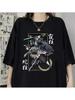 Iguro Obanai Tokitou Muichirou2025 Summer Printed Anime Fashion Crewneck Casual Loose Anime Wo Top T-Shirt