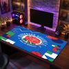 Tappetino per Mouse Grande Stampa Calcio Blackburn Rovers, Tappetino Esteso Antiscivolo per Scrivania da Gioco per Ufficio Casa