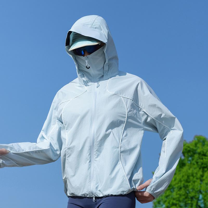 Women's Lightweight Windproof Sun Protection Jacket - Quick-Drying, Breathable, Loose Fit for Spring Running