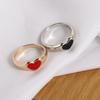 Wedding Punk Simple Romantic Fashion Accessories Metal Finger Ring Rings Party Jewelry Couple Ring