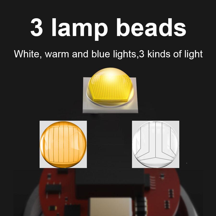 Profesjonell dykkerlommelykt trippellys 40000LM dykkerlykt langdistanselampe Amfibisk dykkerlykt dykkerlykt