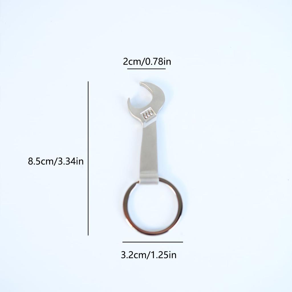 1pc Wrench Design Wine Bottle Opener,Bottle Opener,Beer,Can Opener, Gift For Father