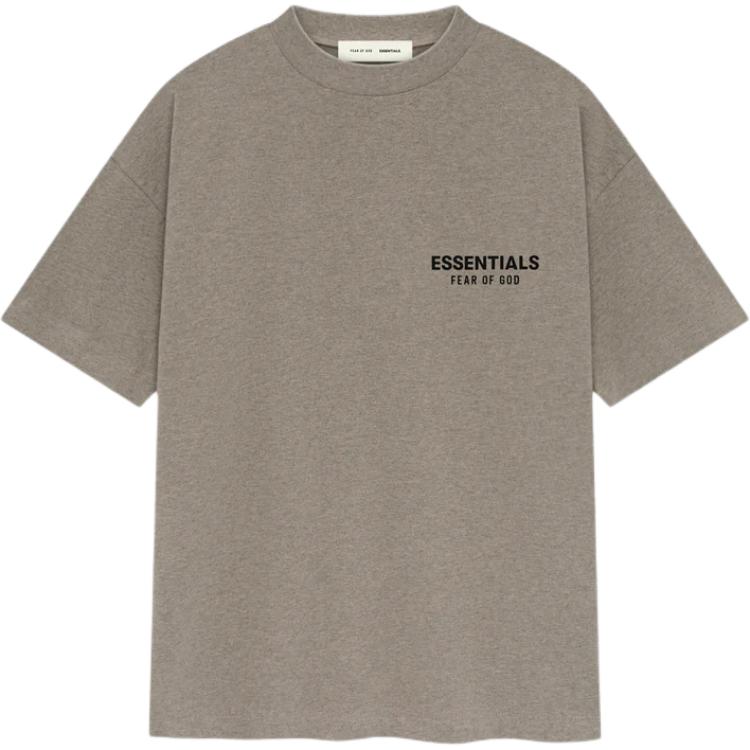 Fear of God Essentials Classic Fit T-Shirt Homestead Heather Herren Tops Grau 125AS254191F
