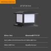 Waterproof Solar LED Post Cap Light for Outdoor Garden, Fence, Villa, Community, Courtyard, and Gate