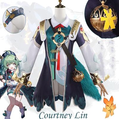 Honkai Impact Courtney Lin Cosplay Game Anime Cos Costume Play Suit Female