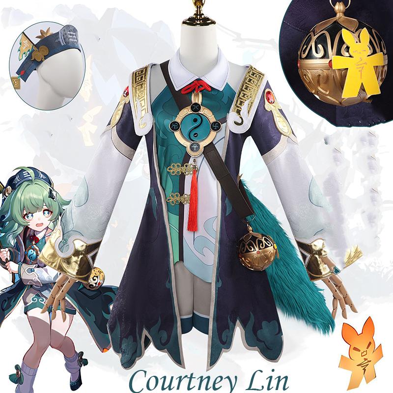Honkai Impact Courtney Lin Cosplay Game Anime Cos Costume Play Suit Female