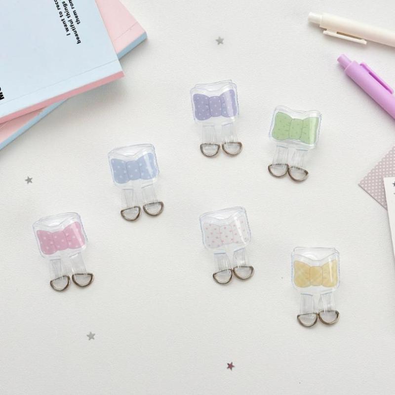 Cute Cartoon Bow Bag Expansion Buckle Creative Backpack Display Buckle Mountain Buckle Charm Transparent Bag Hanging Pendant