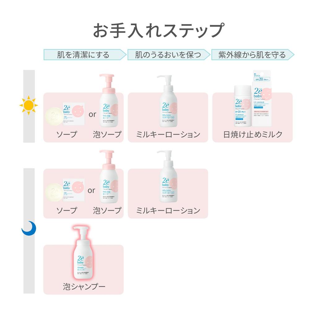 Due Baby Due Baby Foaming 300mL Shampoo, Unscented,