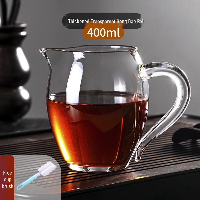 Heat-Resistant Glass Fair Tea Pitcher
