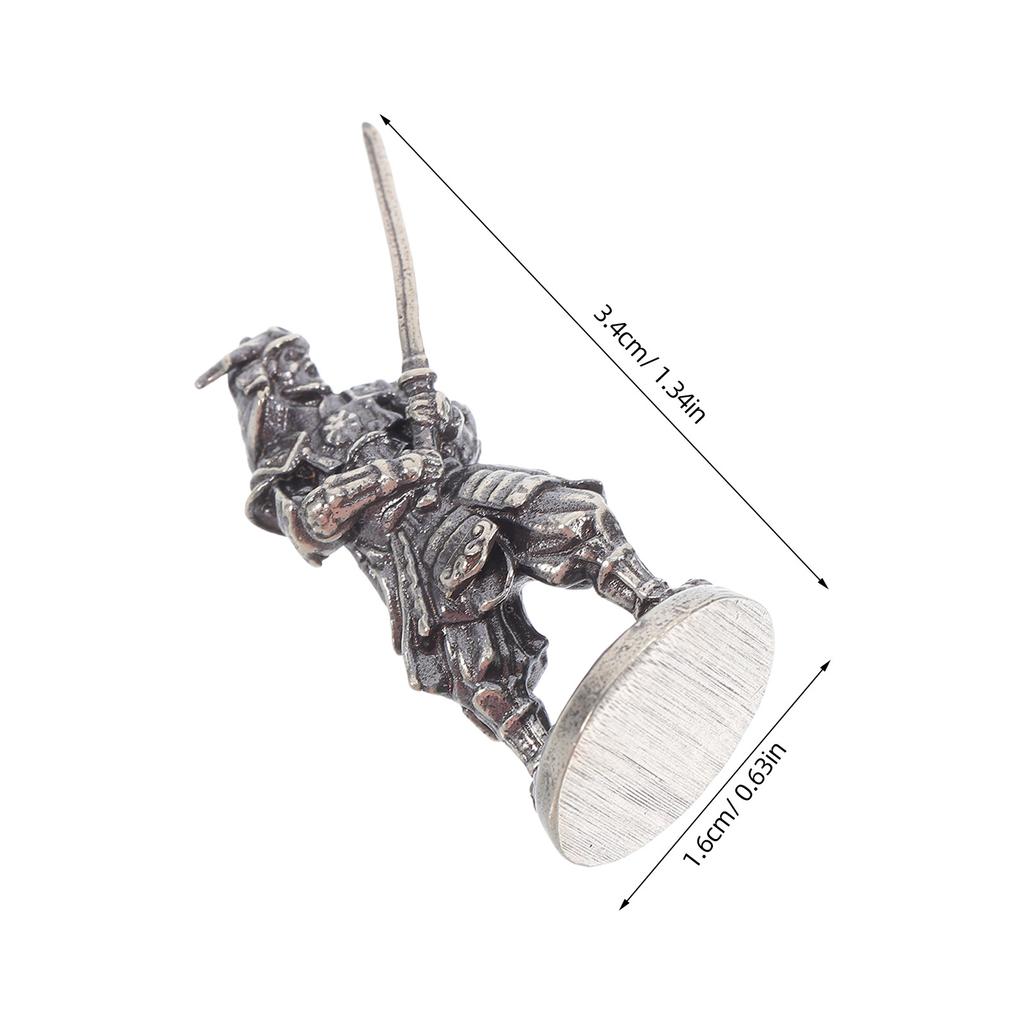 Japanese Bushido Samurai Warrior Doll Mini Medieval Japanese Warrior Sculpture Collectible Samurai Figurine For Desktop Decor