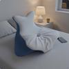 Prone Sleeping Pillow Ergonomic Design MultiPositional Neck Breathable Cover Bedding