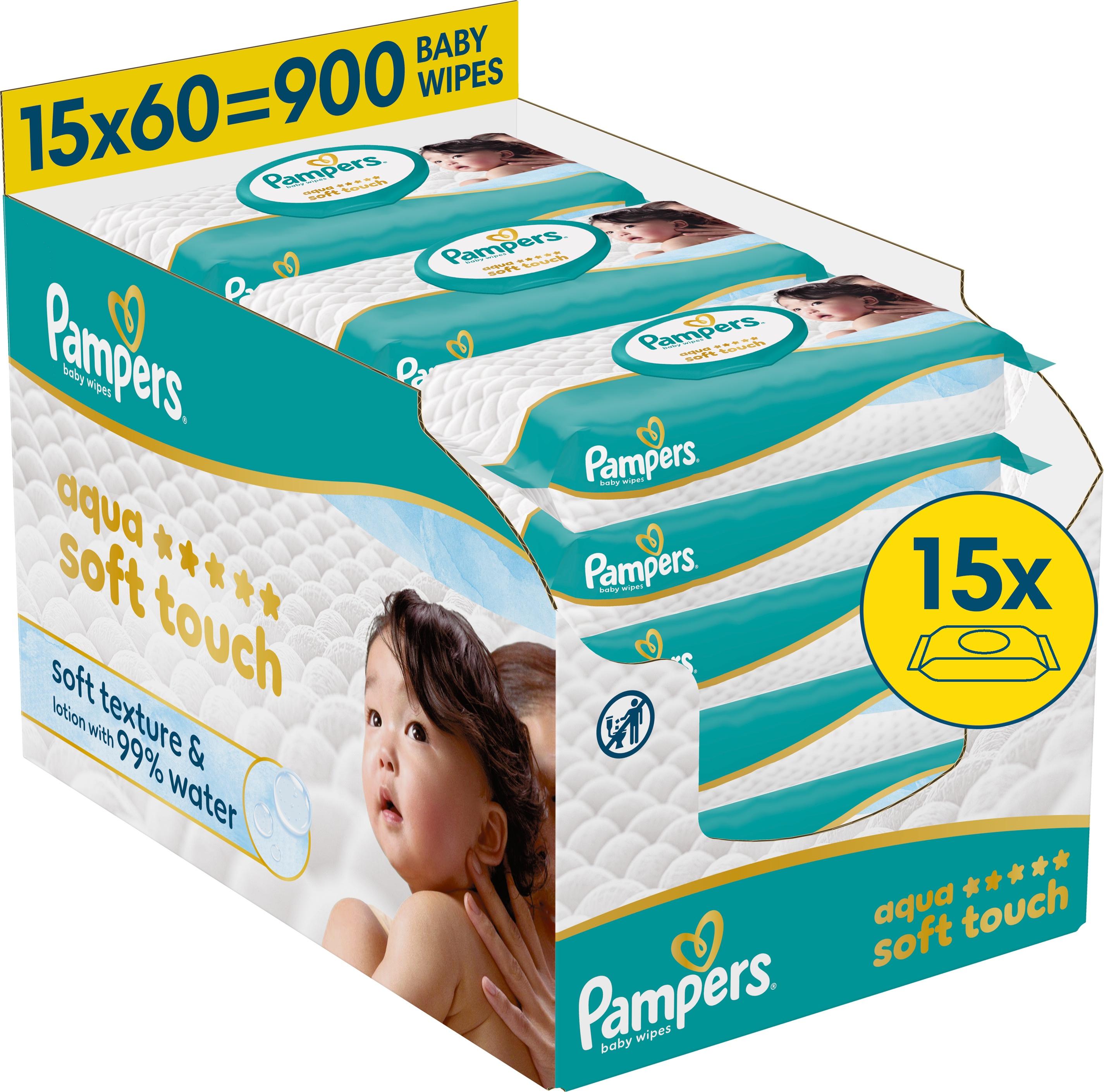 Pampers Aqua Soft Touch wet wipes