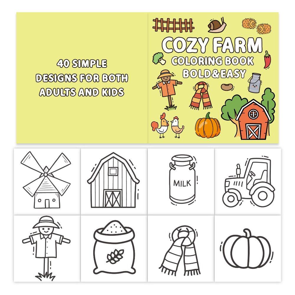 

Творческая раскраска «Еда и фрукты» Монтессори-игрушка Книга-раскраска «Искусство» Игрушка-раскраска «Заполнение цветом»